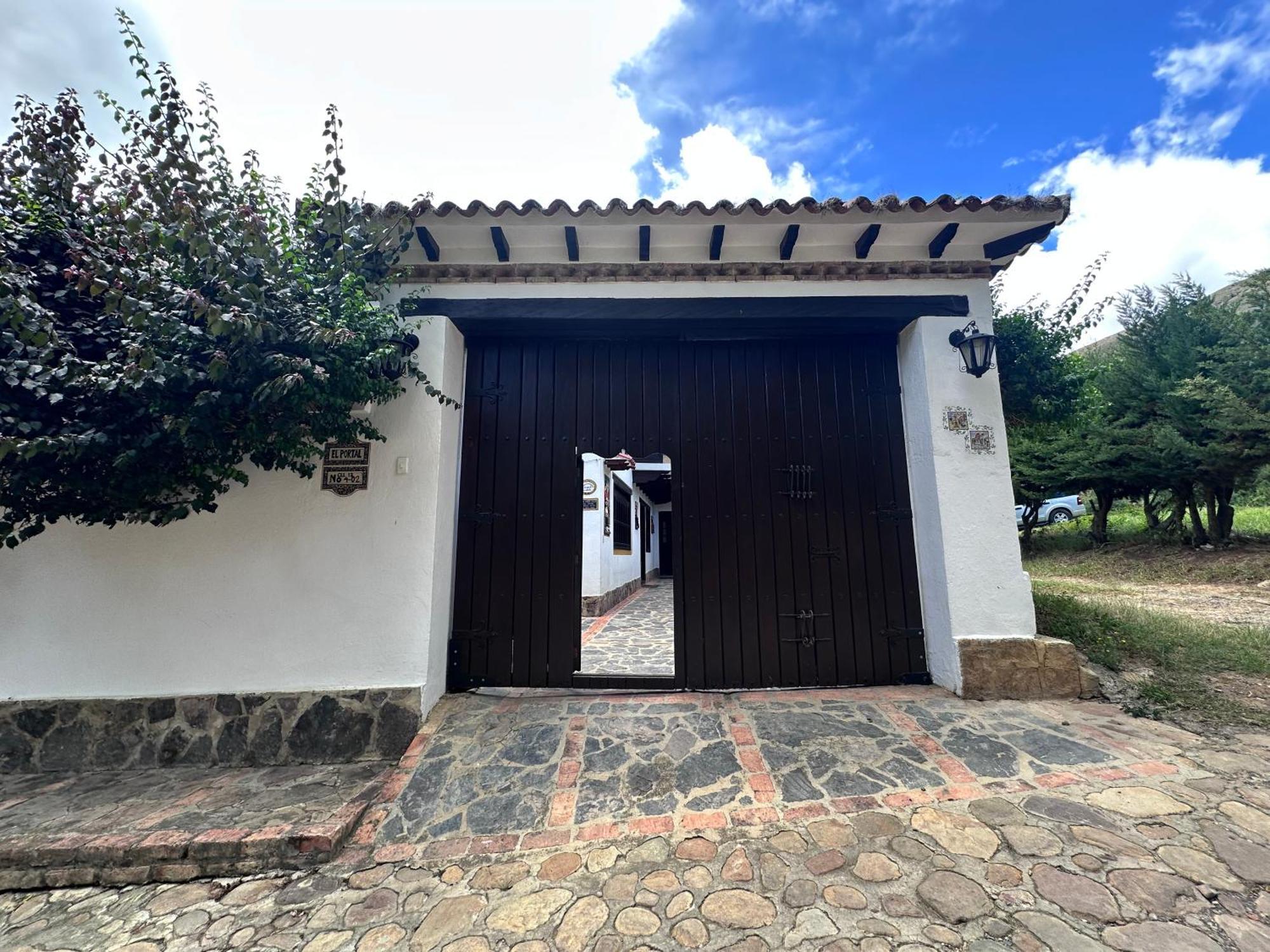 Hotel El Portal De Mayo Villa de Leyva Exterior foto